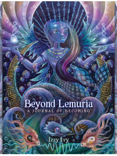 Beyond Lemuria a Journal of becoming užrašinė Blue Angel