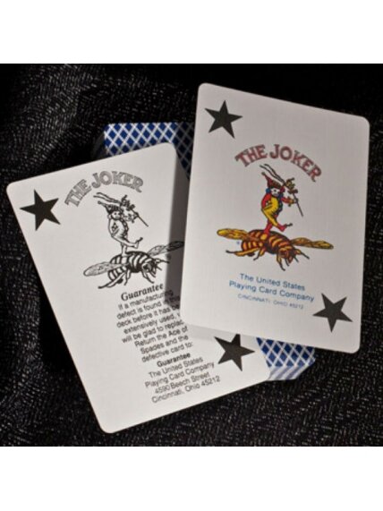 Bee Jumbo pokerio kortos (Mėlynos) 2 Bee Jumbo pokerio kortos (Mėlynos) 2