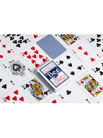 Bee Standard pokerio kortos (Mėlynos) 3 Bee Standard pokerio kortos (Mėlynos) 3