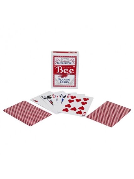 Bee Standard pokerio kortos (Raudonos) 3