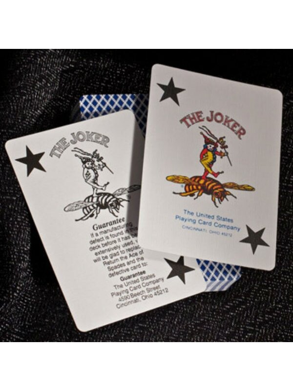 Bee Jumbo pokerio kortos (Mėlynos) 2 Bee Jumbo pokerio kortos (Mėlynos) 2