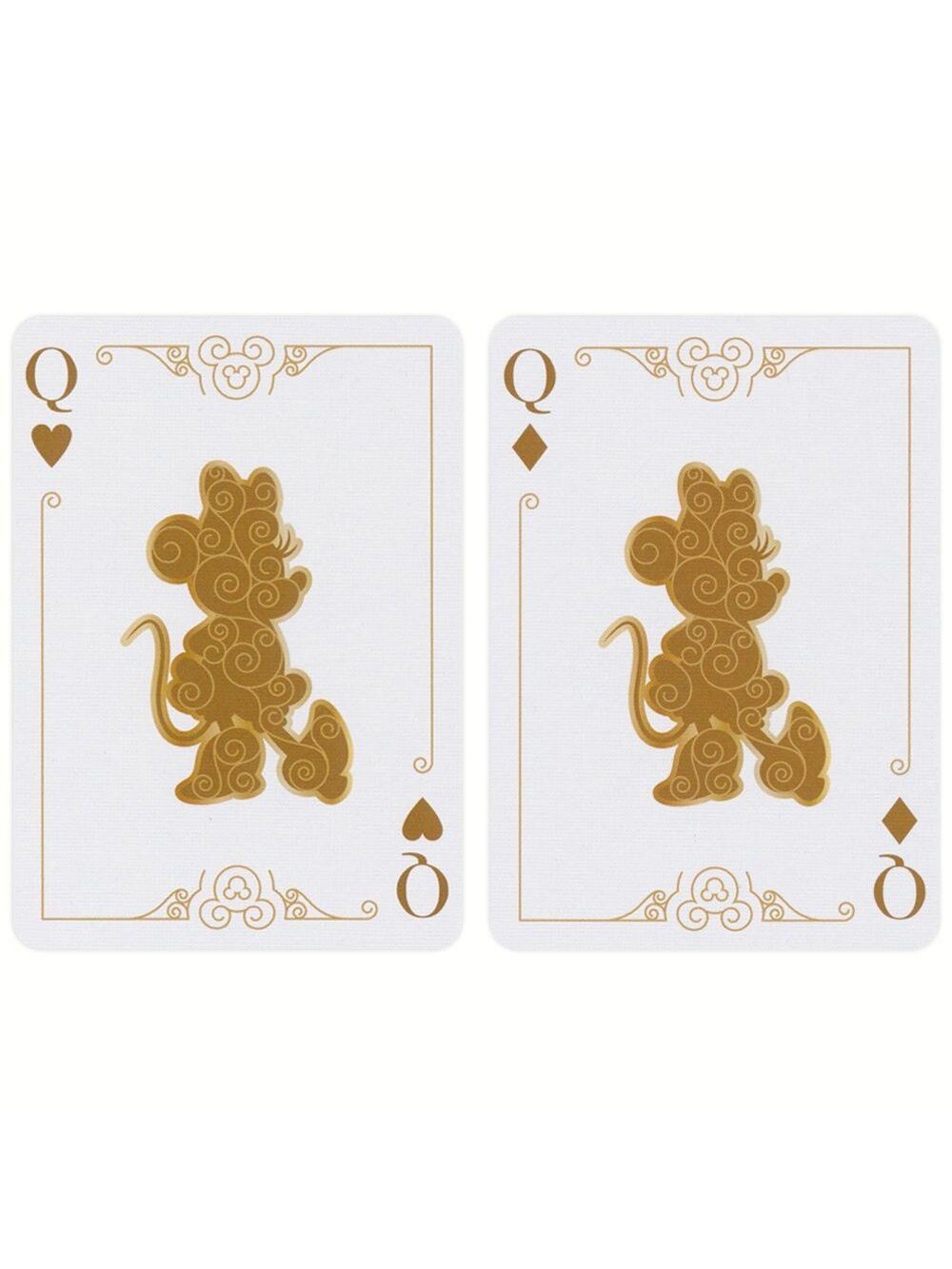 Bicycle Disney Mickey Mouse kortos (juodos ir auksinės) 8