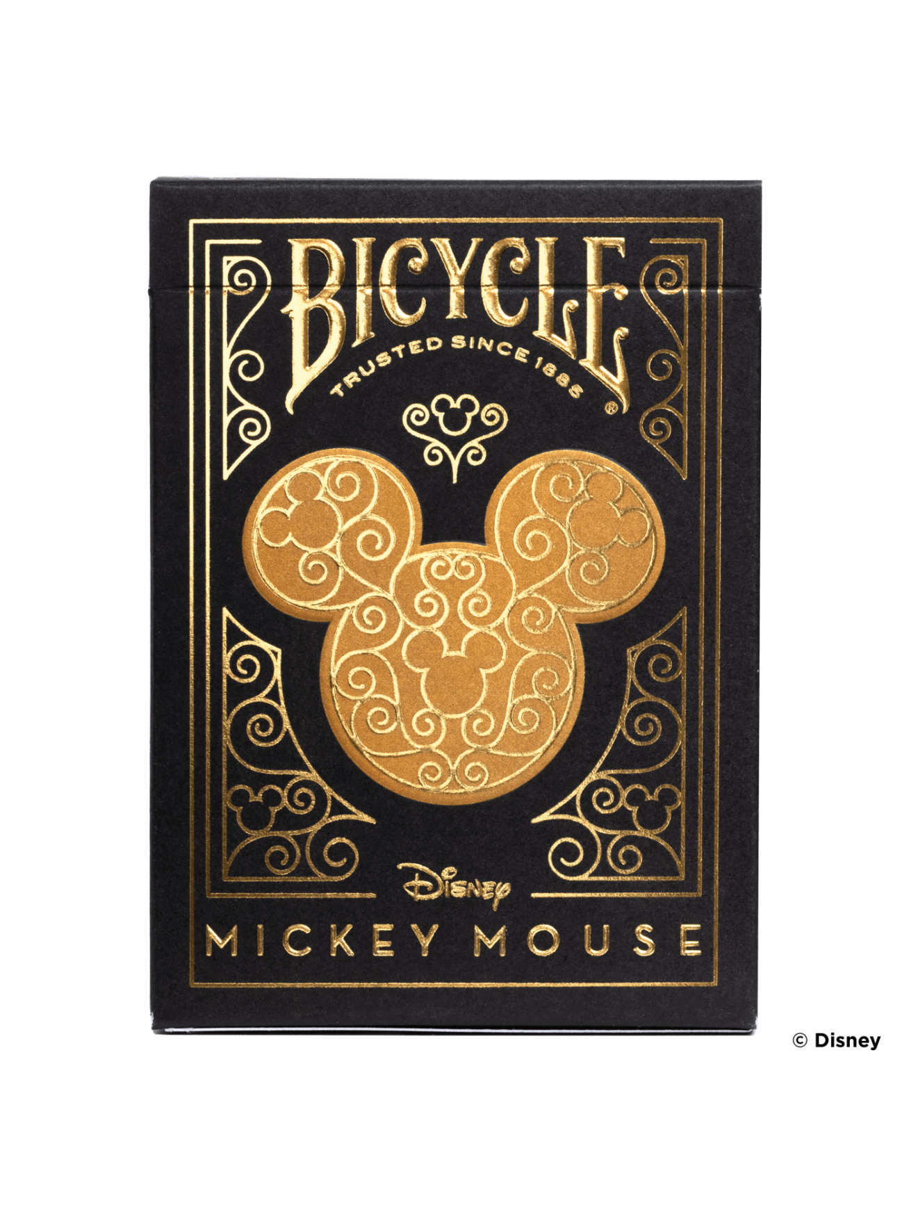 Bicycle Disney Mickey Mouse kortos (juodos ir auksinės) 3 Bicycle Disney Mickey Mouse kortos (juodos ir auksinės) 3