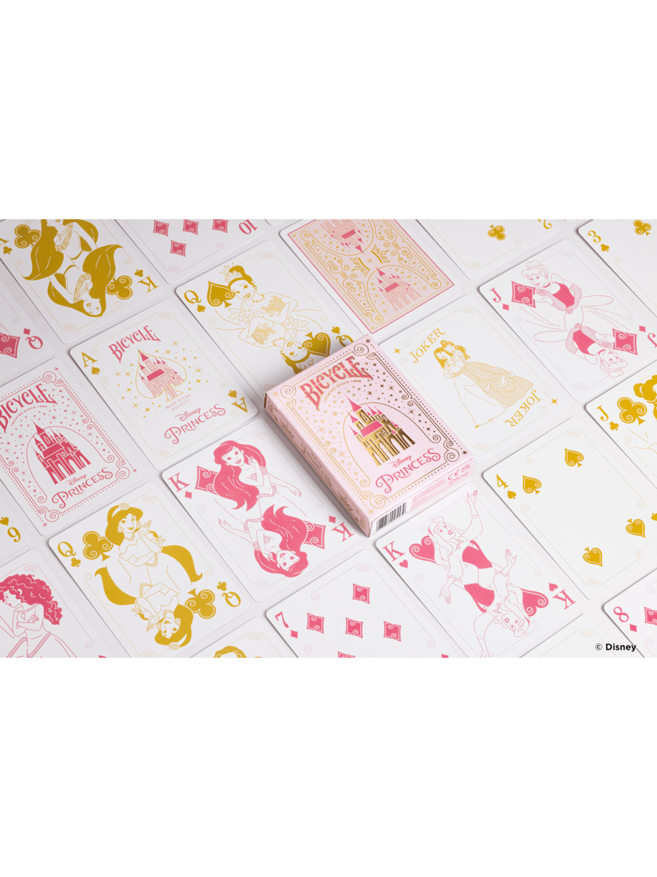 Bicycle Disney Princess Pink kortos 1 Bicycle Disney Princess Pink kortos 1