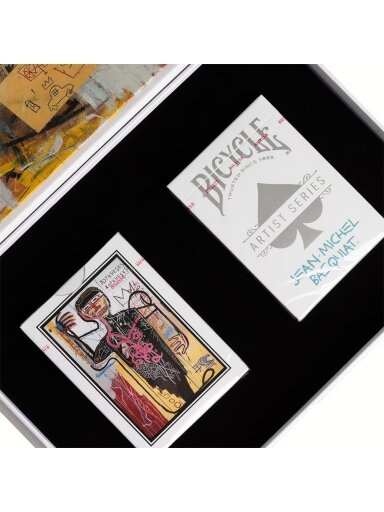 Bicycle Artist Series Jean-Michel Basquiat Žaidimo kortų rinkinys R/M Bicycle