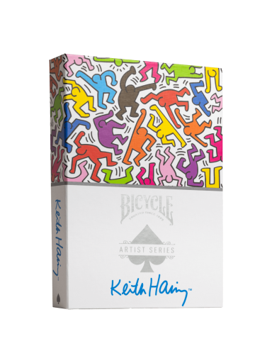Bicycle Artist Series: Keith Haring Žaidimo kortų rinkinys dėžutėje Bicycle