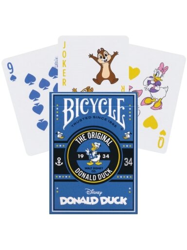 Bicycle Donald Duck kortos