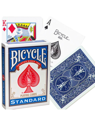Bicycle Rider Standard pokerio kortos (Mėlynos)