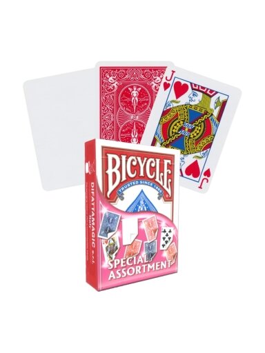 Bicycle Special Assortment kortų kaladė (raudona)