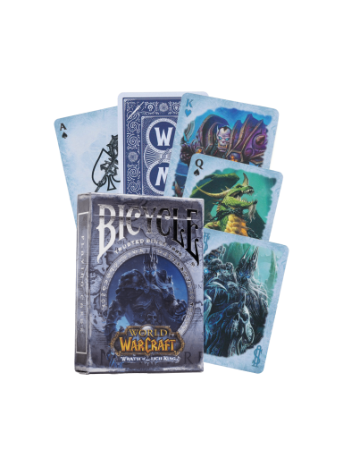 Bicycle World of Warcraft Cards Wrath of the Lich King žaidimo kortos