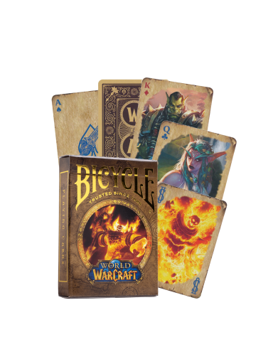 Bicycle World of Warcraft Classic žaidimo kortos