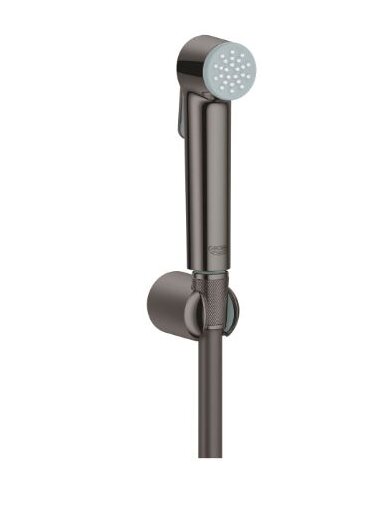 Bidė komplektas TEMPESTA-F TRIGGER SPRAY 30, brushed hard graphite