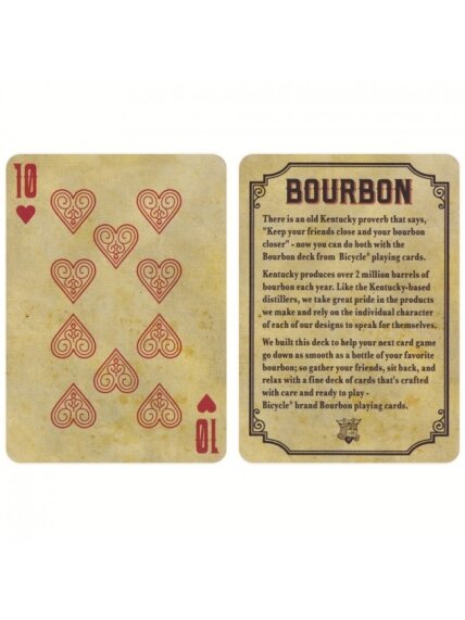 Bicycle Bourbon kortos 9