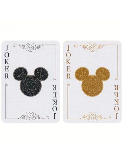 Bicycle Disney Mickey Mouse kortos (juodos ir auksinės) 6 Bicycle Disney Mickey Mouse kortos (juodos ir auksinės) 6