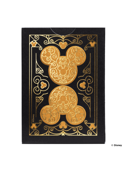 Bicycle Disney Mickey Mouse kortos (juodos ir auksinės) 4