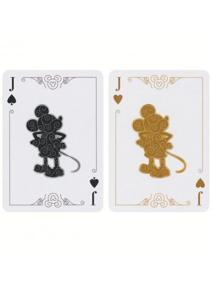 Bicycle Disney Mickey Mouse kortos (juodos ir auksinės) 11 Bicycle Disney Mickey Mouse kortos (juodos ir auksinės) 11
