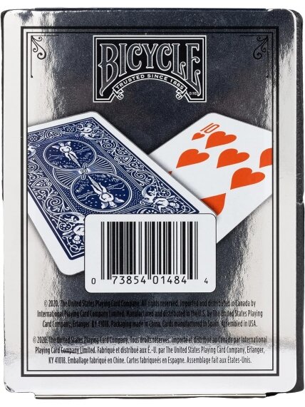 Bicycle Prestige Standard pokerio kortos dėžutėje (Mėlynos) 2