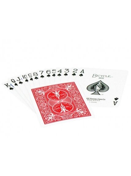 Bicycle Rider Standard pokerio kortos (Raudonos) 3 Bicycle Rider Standard pokerio kortos (Raudonos) 3