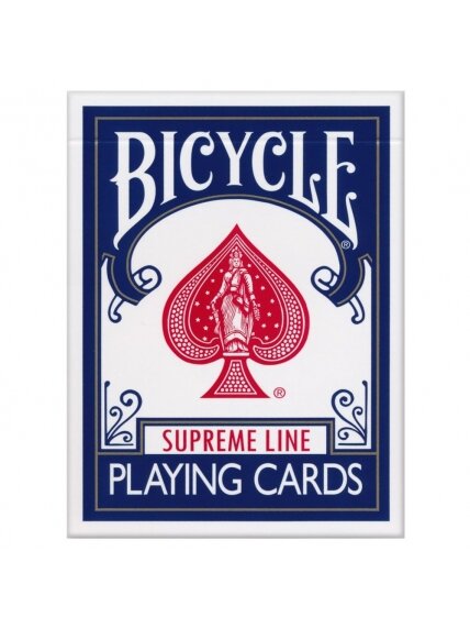Bicycle Supreme Line kortos (Mėlynos) 1