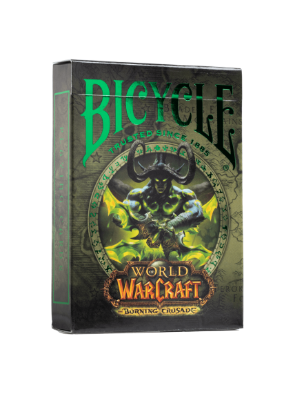 Bicycle World of Warcraft Burning Crusade žaidimo kortos 1