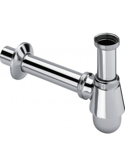 Bide sifonas butelinis, be ventilio, 1 1/4 x 32 x 200, chromas 1 Bide sifonas butelinis, be ventilio, 1 1/4 x 32 x 200, chromas 1