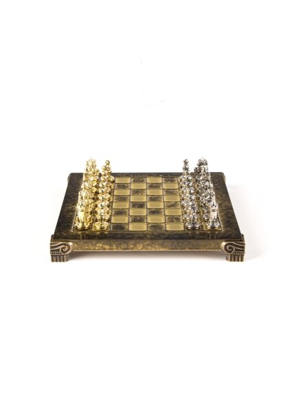 Bizantijos imperijos šachmatų rinkinys 20x20cm su šachmatų figūrėlėmis Manopoulos 3 Bizantijos imperijos šachmatų rinkinys 20x20cm su šachmatų figūrėlėmis Manopoulos 3