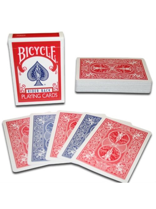 Bicycle Double Back Raudona Mėlyna kortos 2 Bicycle Double Back Raudona Mėlyna kortos 2