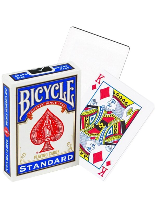 Bicycle Blank Back Standard Face kortos