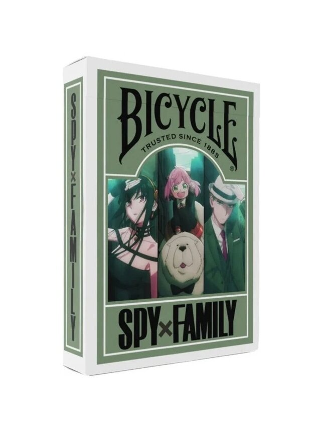 Bicycle Spy x Family žaidimo kortos Bicycle 2 Bicycle Spy x Family žaidimo kortos Bicycle 2