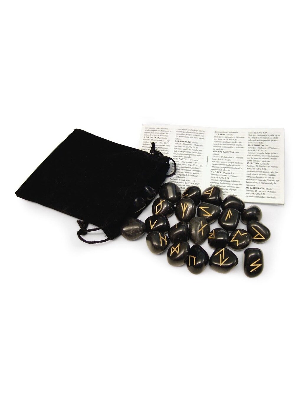 Black Agate Runos (juodojo agato) Lo Scarabeo 2