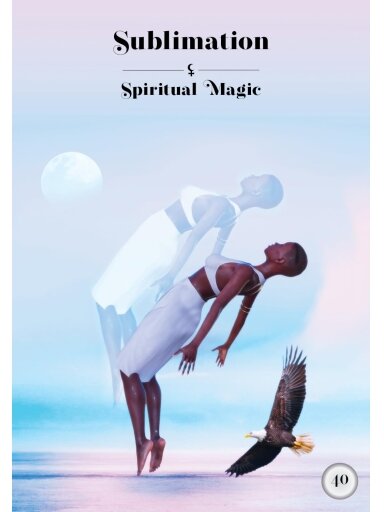 Black Moon Lilith Cosmic Alchemy Oracle kortos Hay House