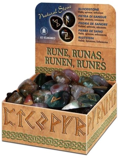 Bloodstone Runos Lo Scarabeo