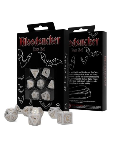 Bloodsucker Immortal RPG kauliukų rinkinys Q-WORKSHOP