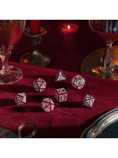 Bloodsucker Scarlet RPG kauliukų rinkinys Q-WORKSHOP