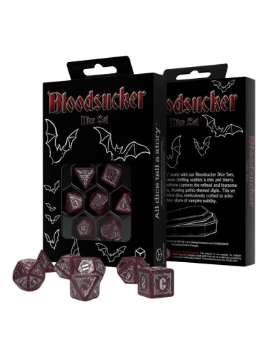 Bloodsucker Scarlet RPG kauliukų rinkinys Q-WORKSHOP