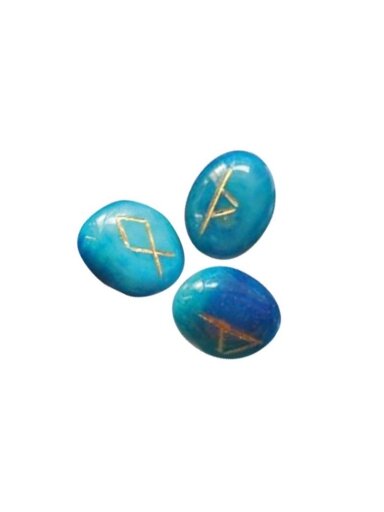 Blue Onyx Runos Lo Scarabeo