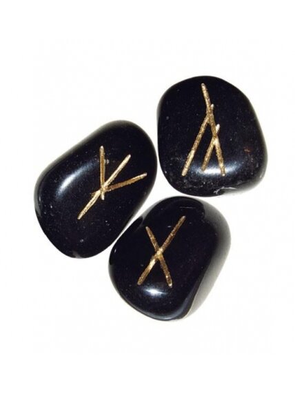 Black Agate Runos (juodojo agato) Lo Scarabeo 1 Black Agate Runos (juodojo agato) Lo Scarabeo 1