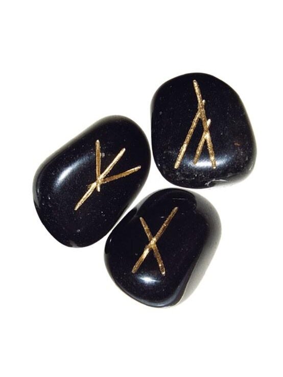 Black Agate Runos (juodojo agato) Lo Scarabeo 1