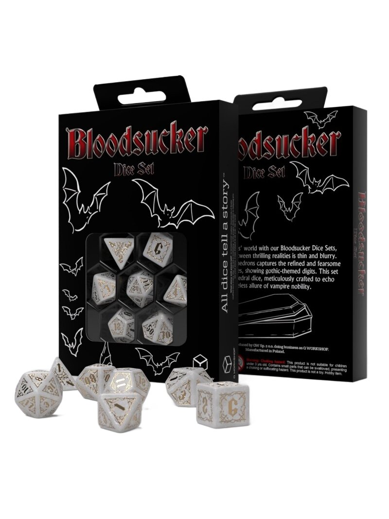 Bloodsucker Immortal RPG kauliukų rinkinys Q-WORKSHOP