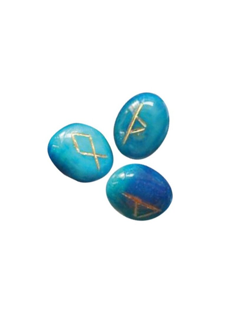 Blue Onyx Runos Lo Scarabeo 1