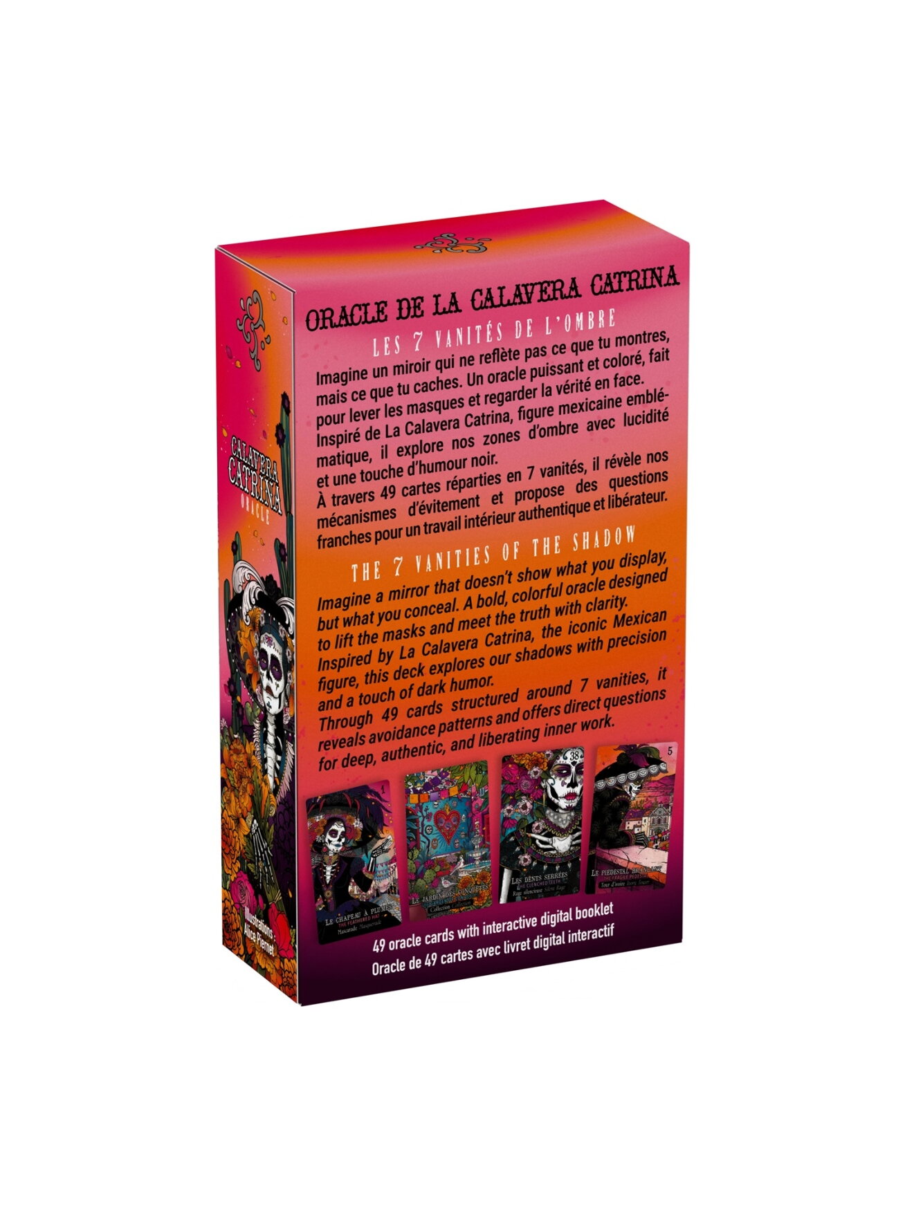Calavera Catrina Oracle kortos Dusserre by Cartamundi 5
