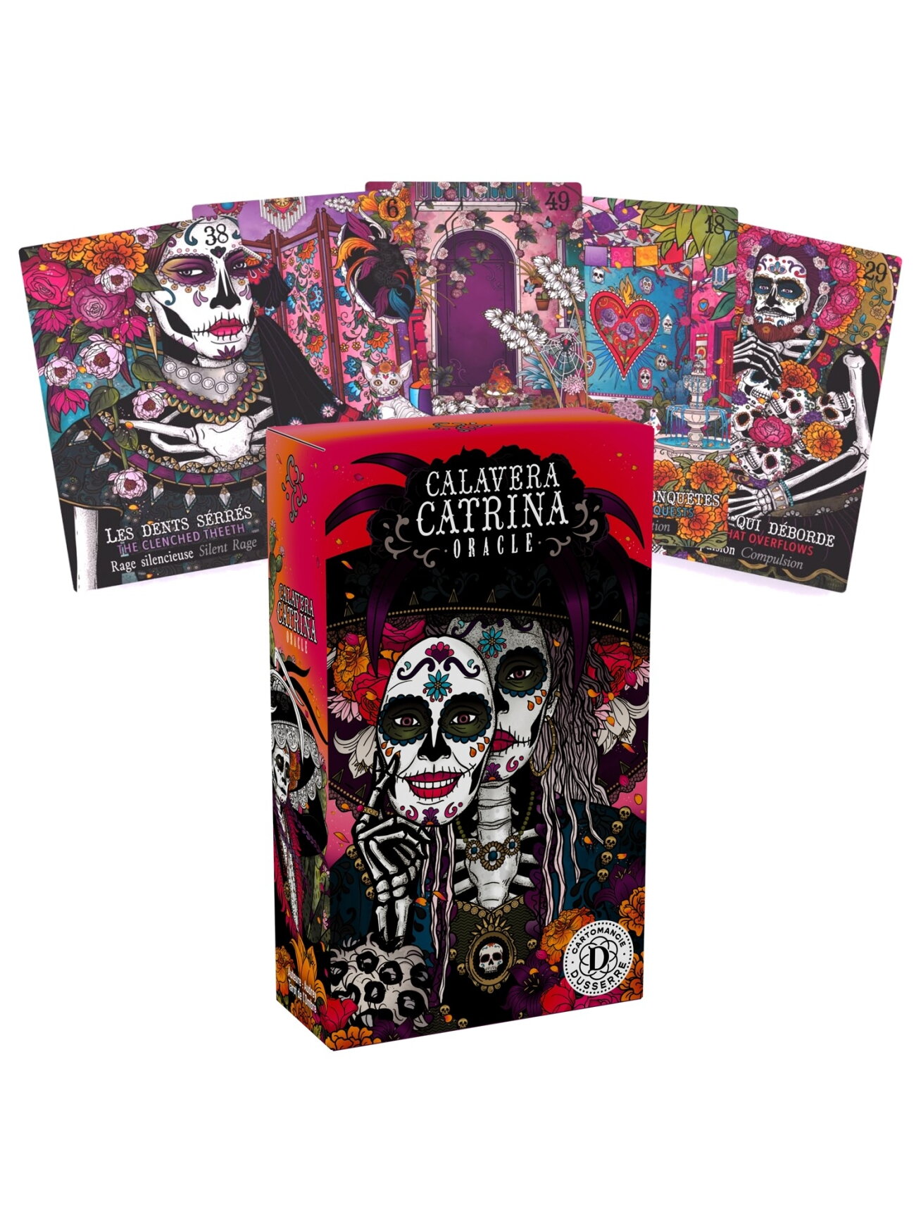 Calavera Catrina Oracle kortos Dusserre by Cartamundi Calavera Catrina Oracle kortos Dusserre by Cartamundi