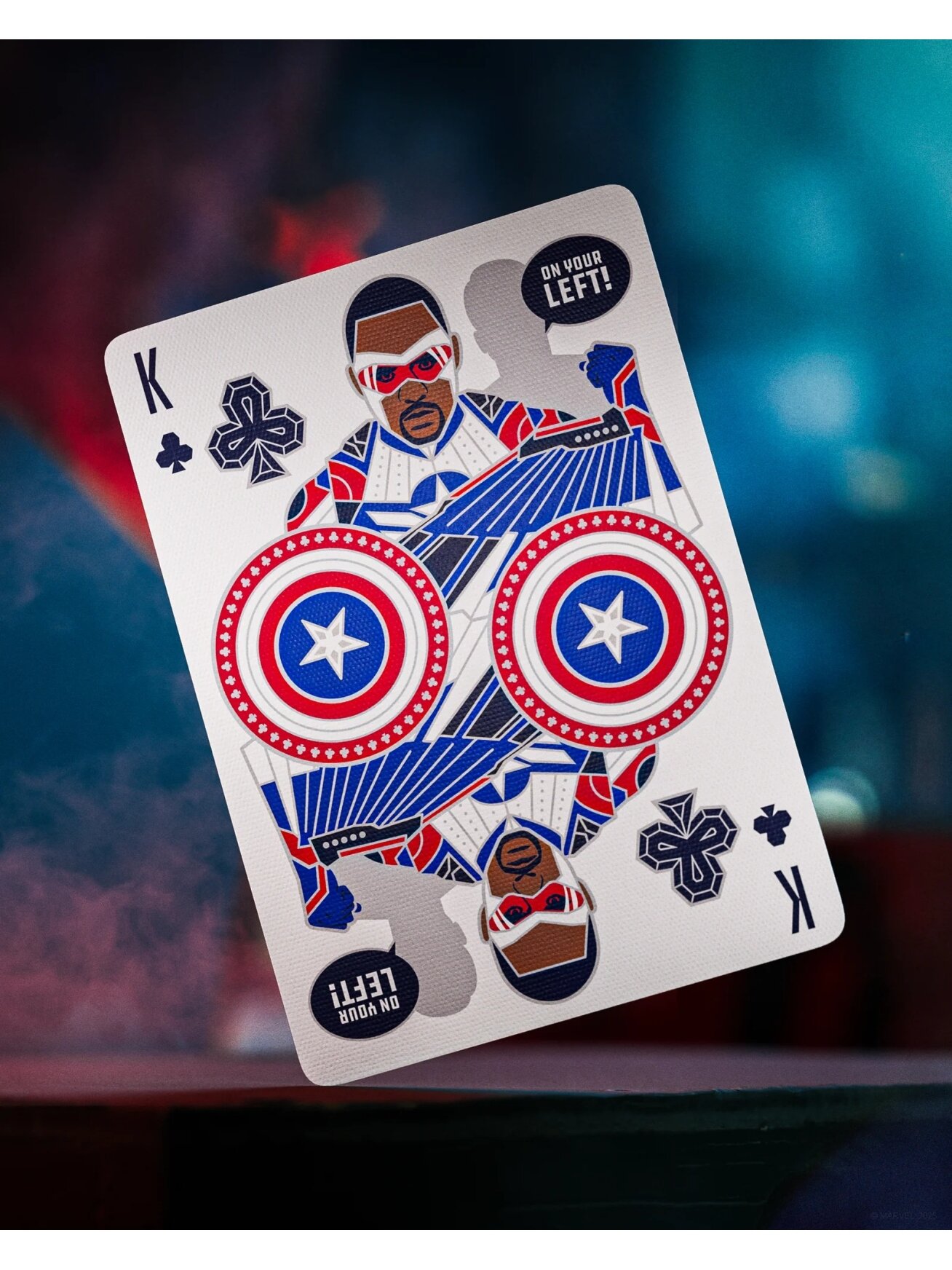 Captain America žaidimo kortos Theory11 6 Captain America žaidimo kortos Theory11 6
