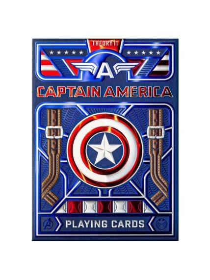 Captain America žaidimo kortos Theory11 1 Captain America žaidimo kortos Theory11 1