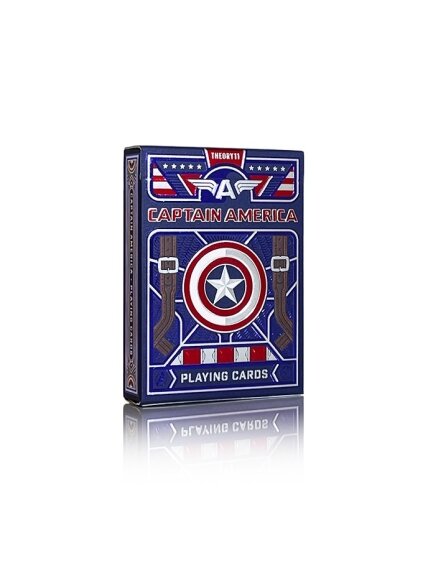 Captain America žaidimo kortos Theory11 4 Captain America žaidimo kortos Theory11 4