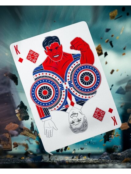 Captain America žaidimo kortos Theory11 5 Captain America žaidimo kortos Theory11 5