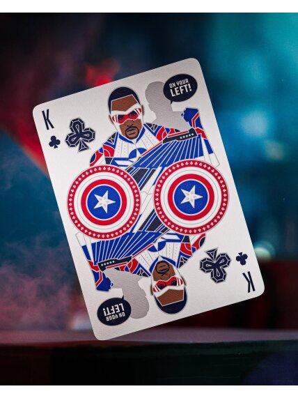 Captain America žaidimo kortos Theory11 6