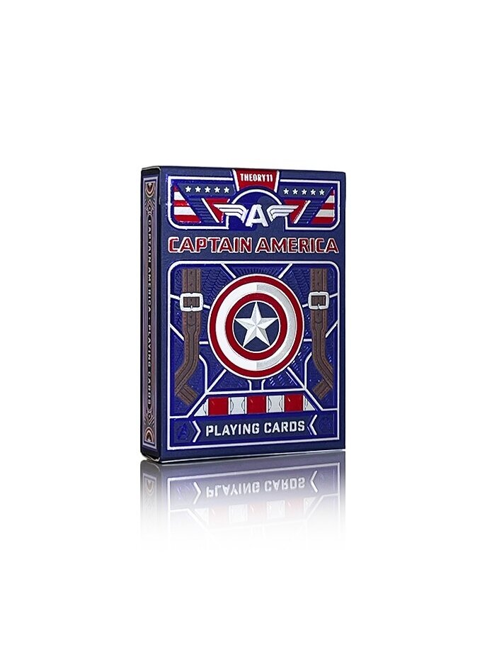 Captain America žaidimo kortos Theory11 4