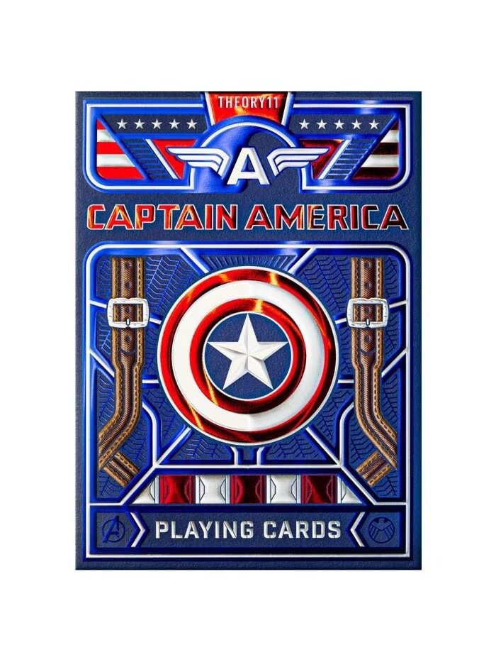 Captain America žaidimo kortos Theory11 1 Captain America žaidimo kortos Theory11 1