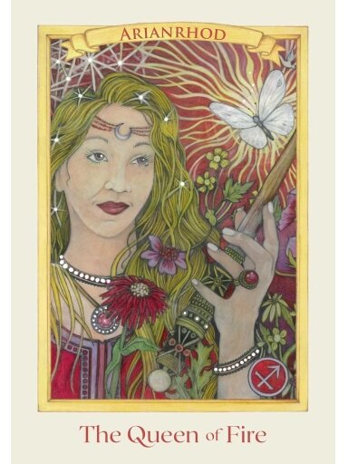 Celtic Elemental Tarot kortos Findhorn Press